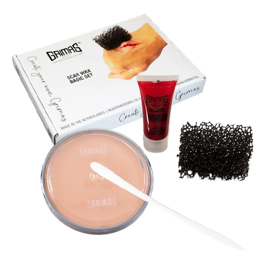 Grimas Scar Wax Basic Sminkesett
