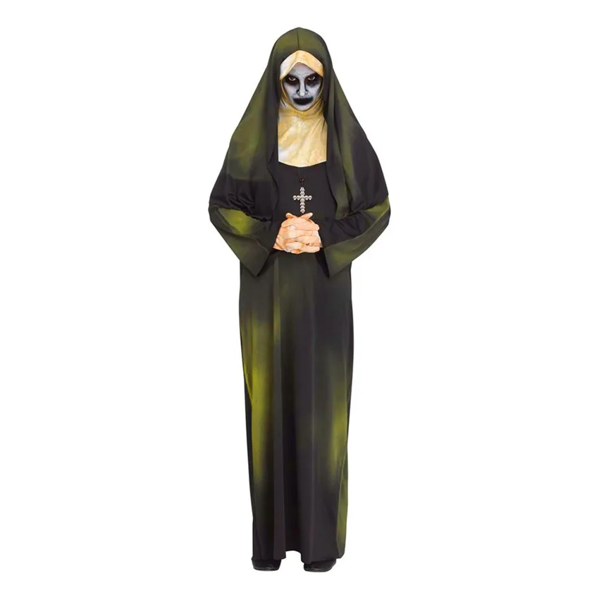 Besatt Nonne Kostyme