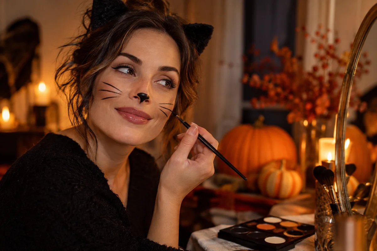 Halloween-sminke for nybegynnere – slik får du mye effekt enkelt