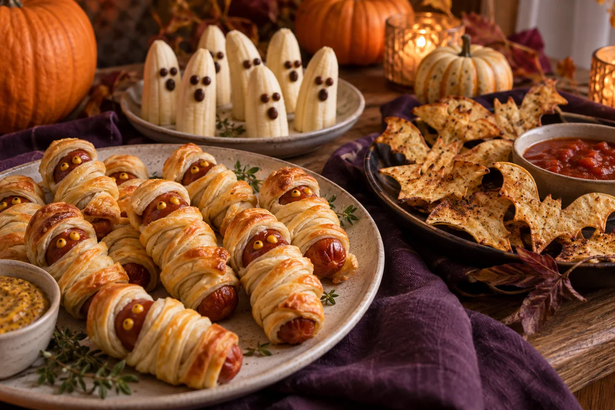 Halloween-snacks som ser imponerende ut uten å være vanskelige